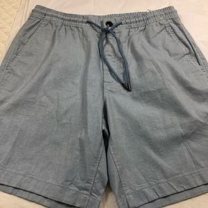 Michael Kors Stretch Chambray Shorts, Small